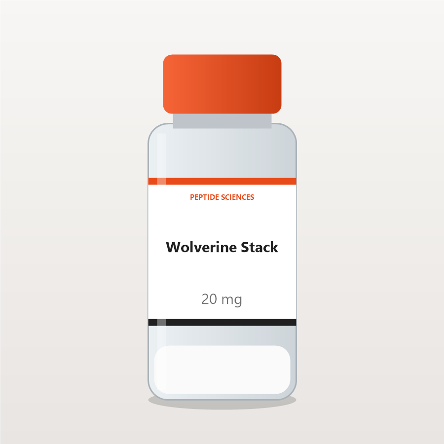 BPC-157, TB-500 Wolverine Stack 20mg (Blend)